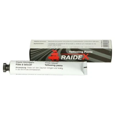 Afbeelding van Kerbl Raidex Tatoeerverf,tube 60 Gr Zwart