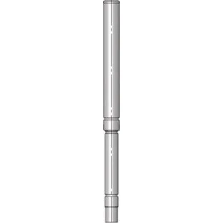 Afbeelding van Burgerhout rookgas dakdoorvoer dunw.alum. Ø 150 x 1450 mm zwart