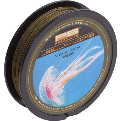 Afbeelding van PB Products Jelly Wire &#039;Weed&#039; 25lb (20m) Karper onderlijn materiaal