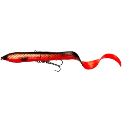 Afbeelding van Savage Gear 3D Hard Eel 17cm Slow Sinking 50gr Soort : Red &amp; Black