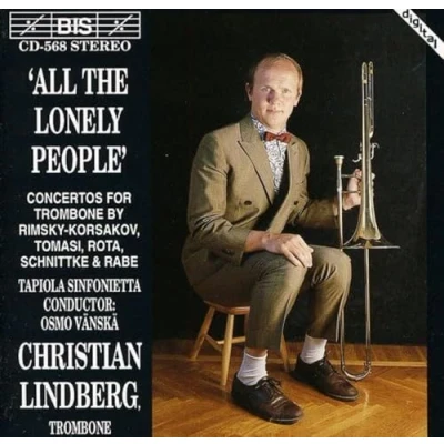 Afbeelding van Christian Lindberg, Tapiola Sinfonietta, Osmo Vänskä All The Lonely People (CD)