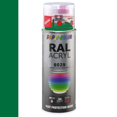 Afbeelding van Dupli Color Ral Acryl 6029 Munt groen Hoogglans 400 ml