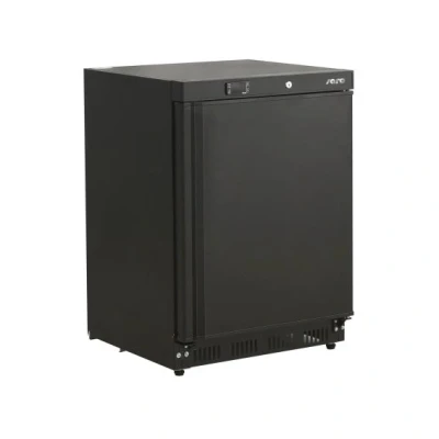 Afbeelding van Koelkast zwart staal HK200B 126L (H)85x(B)60x(D)58,5