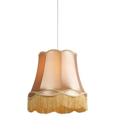 Afbeelding van QAZQA Retro hanglamp goud 45 cm Granny