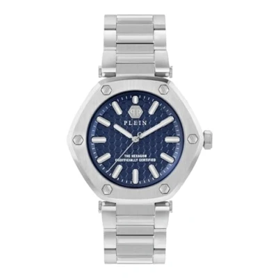 Afbeelding van Philipp Plein The Hexagon PW1BA0423 Horloge Staal Zilverkleurig Ø 38 mm