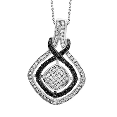 Afbeelding van Orphelia ZH 7240/1 PENDANT WITH CHAIN ZIRCONIUM 925 silver cubic zirkonia 45 cm