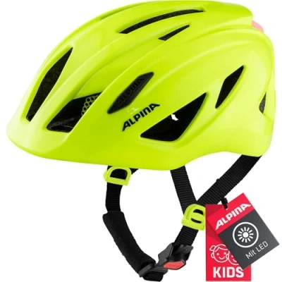 Afbeelding van ALPINA Unisex Kinderen, PICO FLASH Fietshelm, be visible gloss, 50 55 cm