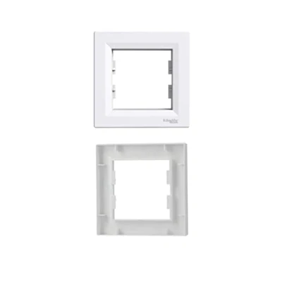 Afbeelding van Schneider Electric Asfora Afdekraam 1V Wit