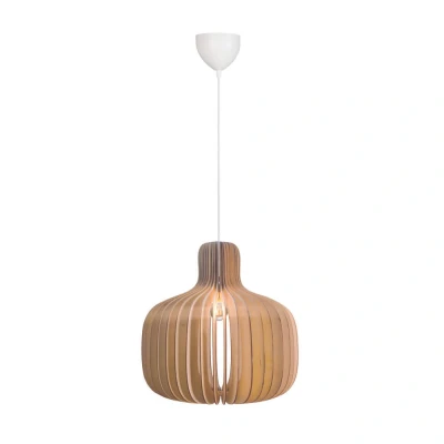 Afbeelding van Nordlux Design hanglamp Hazo hout Ø 43cm 2512053014