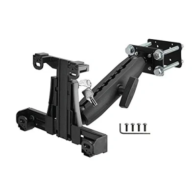 Afbeelding van Arkon 38 mm metaal robuuste vergrendeling vorkheftruck tablethouder retail, zwart