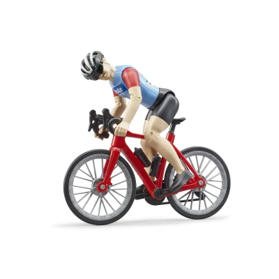Afbeelding van Bruder 63110 Racefiets Met Fietser