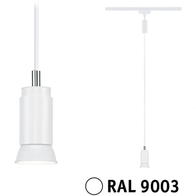 Afbeelding van Paulmann Runa 230V railsysteem lamp URail GU10 Wit