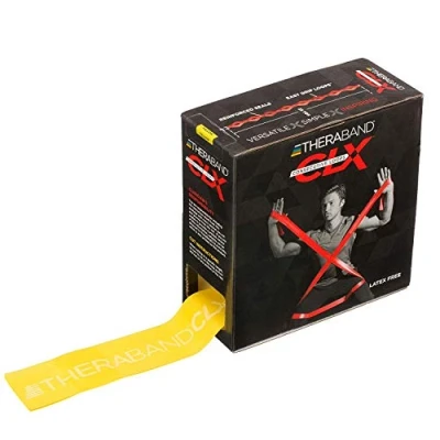 Afbeelding van TheraBand CLX 22m Dispenser licht geel