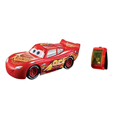 Afbeelding van Disney Pixar Cars Mattel FGN51 3 racer stuurplezier Lightning McQueen, armband afstandsbediening met gebarenherkenning