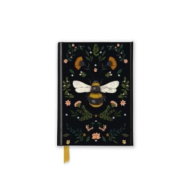 Afbeelding van Flame Tree Pocket Notebooks Jade Mosinski: Botanical Bee (Foiled Journal)