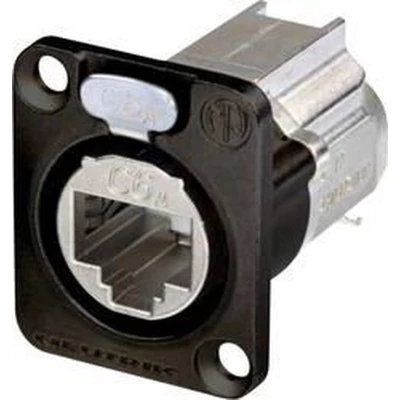 Afbeelding van Neutrik NE8FDX Y6 B RJ45 dataconnector etherCON D serie Bus, recht Aantal polen: 8P8C Zwart 1 stuk(s)