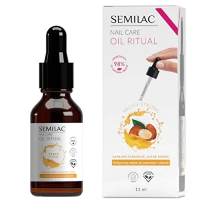 Afbeelding van Semilac Voedende nagel en nagelriemolie, 11 ml