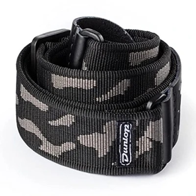 Afbeelding van Dunlop D38 10GY gitaarband Camouflage Grey