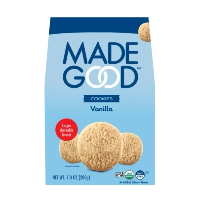 Afbeelding van Made Good Cookies Vanilla 200GR