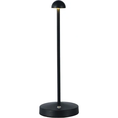Afbeelding van V TAC VT 1073 B Oplaadbare tafellamp IP20 Zwarte behuizing 1,6 watt 130 lumen 3IN1