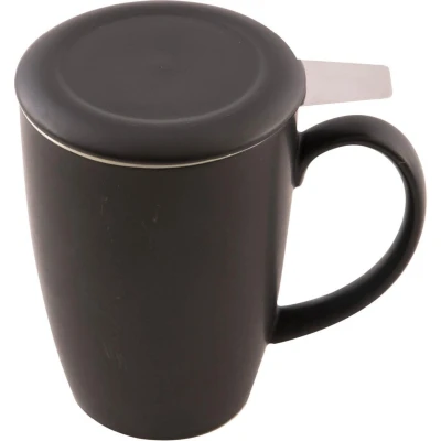 Afbeelding van Point Virgule Theebeker Zwart 400ml Simon Lévelt
