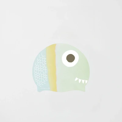 Afbeelding van Sunnylife Kids Swimtime Badmuts Monty the Monster Siliconen Groen