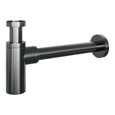 Afbeelding van Brauer gunmetal Edition Design Sifon PVD geborsteld