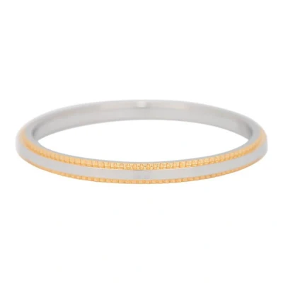 Afbeelding van Double gear iXXXi Vulring 2 mm Bi color gold / 18