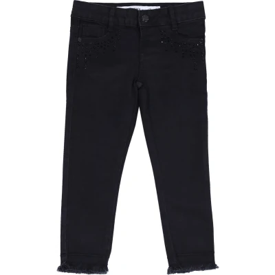 Afbeelding van Zwarte broek jeans Denim Co / 6 7 jaar 122 cm