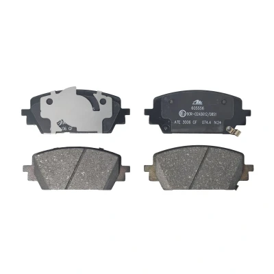 Afbeelding van Remblokkenset, schijfrem ATE 13.0460 5556.2, voor o.a. KIA, HYUNDAI