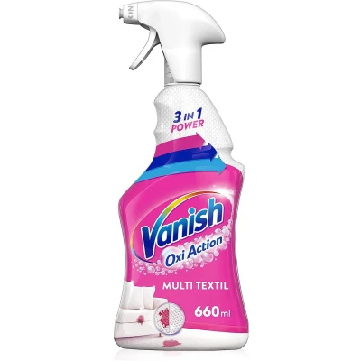 Afbeelding van Vanish Vlekkenverwijderaar voor Meubels, Stoffen en Tapijt Reinigt grondig 660 ML