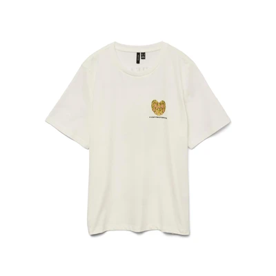 Afbeelding van VERO MODA T shirt ecru