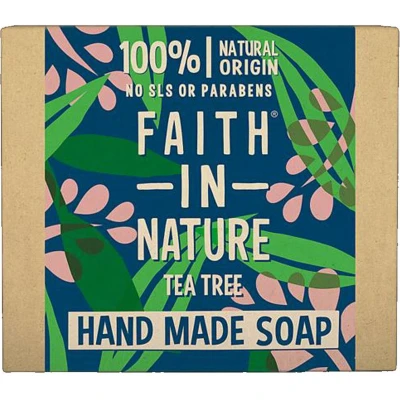 Afbeelding van Faith In Nature Tea Tree Hand Made Soap 100GR