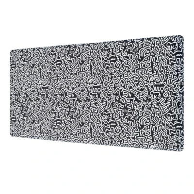 Afbeelding van Grupo Erik XXL Mouse Mat Keith Haring Desk Pad, 31.5&quot; x 13.78&quot; Non Slip Rubber Base Gaming Keyboard Gifts, Gamer Gifts