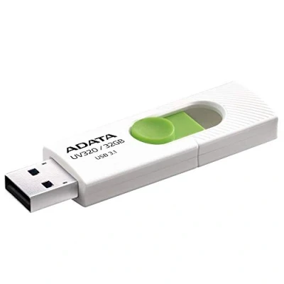 Afbeelding van ADATA USB 3.1 Stick UV320 32GB Wit/Groen
