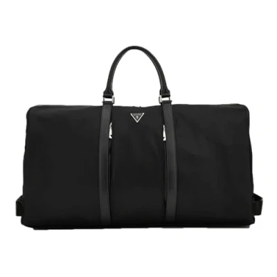 Afbeelding van Guess PISA Double ZIP Weekendtas, Heren, Maat: One Size, Black