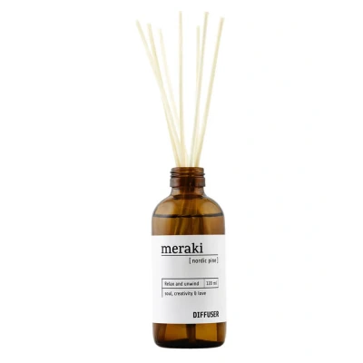 Afbeelding van Meraki Diffuser Geurstokjes Nordic Pine 120 ml 7 stokjes