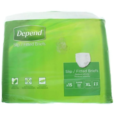 Afbeelding van Depend Slip Super Extra Large 15 stuks
