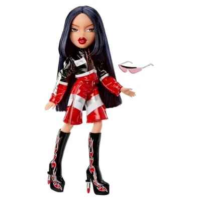 Afbeelding van Bratz Scorchin&#039; Jade Inclusief 1 modepop, Outfit en accessoires, Op Moto geïnspireerde poppen, Schattig Speelgoed voor Meisjes