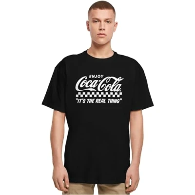 Afbeelding van Merchcode COCA COLA Enjoy COKE Tshirt print, Heren, Maat: XL, Black