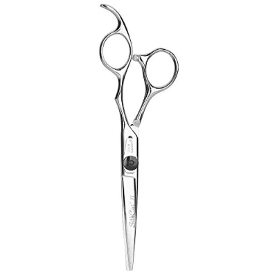 Afbeelding van Olivia Garden Silkcut XL 6.0&quot; Barbier Schaar in Etui Ergonomische Handgreep, Grotere Duim en Vingeropeningen, Voor Professionele Kappers