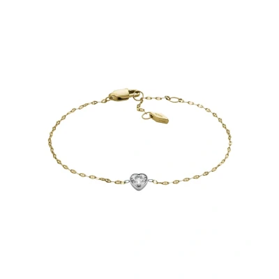 Afbeelding van Fossil Sadie Bracelet Armband goldcoloured, Dames, Maat: One Size, Gold coloured