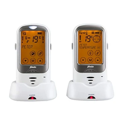 Afbeelding van Alecto DBX 68 Outdoor Babyfoon Tot 1km bereik Wit/Antraciet