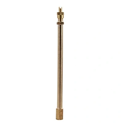 Afbeelding van 140 mm Messing Auto Tire Valve Extension Adapter Luchtband Stem Extender Inflatie Stright Bore voor Motorfiets, Fiets, Maaier en Scooter 140mm Standaard Ventiel gereedschap
