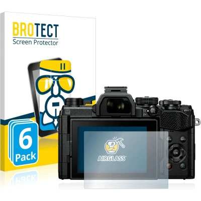 Afbeelding van BROTECT Screenprotector voor Olympus OM System 5 Folie Beschermfolie Beschermglas transparant (6 Stuks)