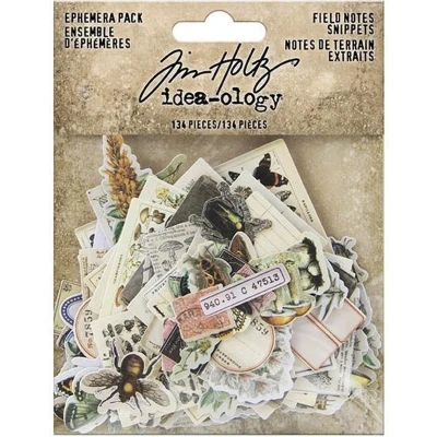 Afbeelding van Tim Holtz Idea ology Field Notes Ephemera Snippets (TH94049)