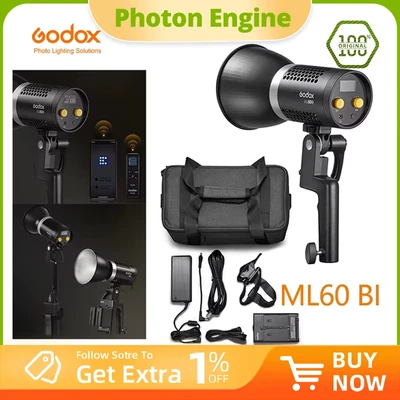 Afbeelding van Godox ML60iI LED Light (Bi Color)