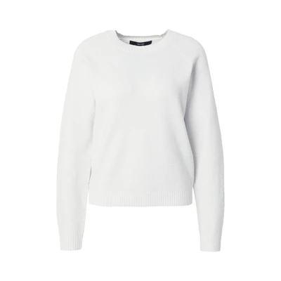 Afbeelding van VERO MODA VMDOFFYSHINE LS O Neck Blouse REP NOOS, Snow White/Detail:w. Silver Lurex, XS