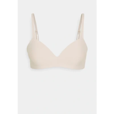 Afbeelding van Calvin Klein Underwear Seductive Comfort Light LIFT DEMI Wirefree Strapless BH, Dames, Maat: 70F, Beechwood