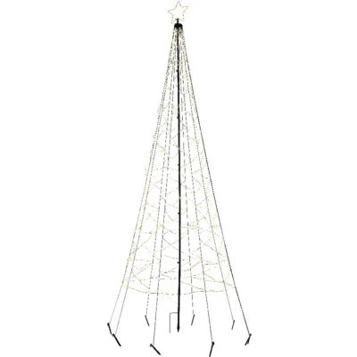 Afbeelding van Vlaggenmast kerstboom Lumineo Ø 1 x 3.2 meter
